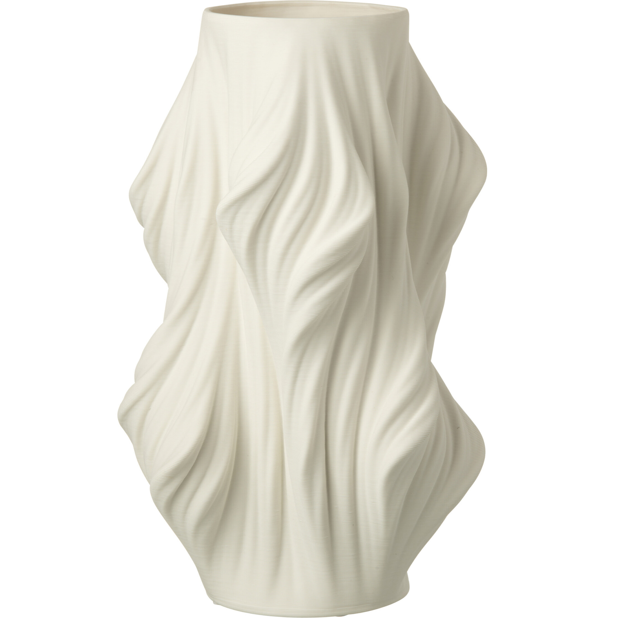 J-Line vase - porcelaine - blanc