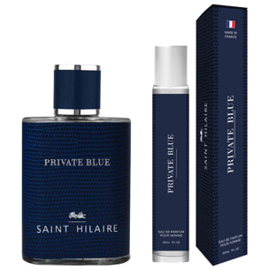 Private Blue - Coffret Eau de Parfum 100ml + Vapo Voyage 30ml + Trousse