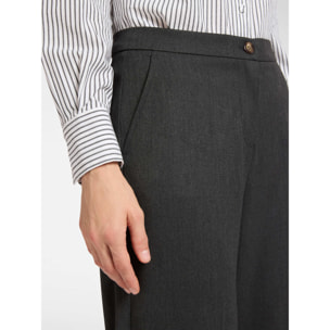 Elena Mirò - Pantalones de hombre en tela - Gris