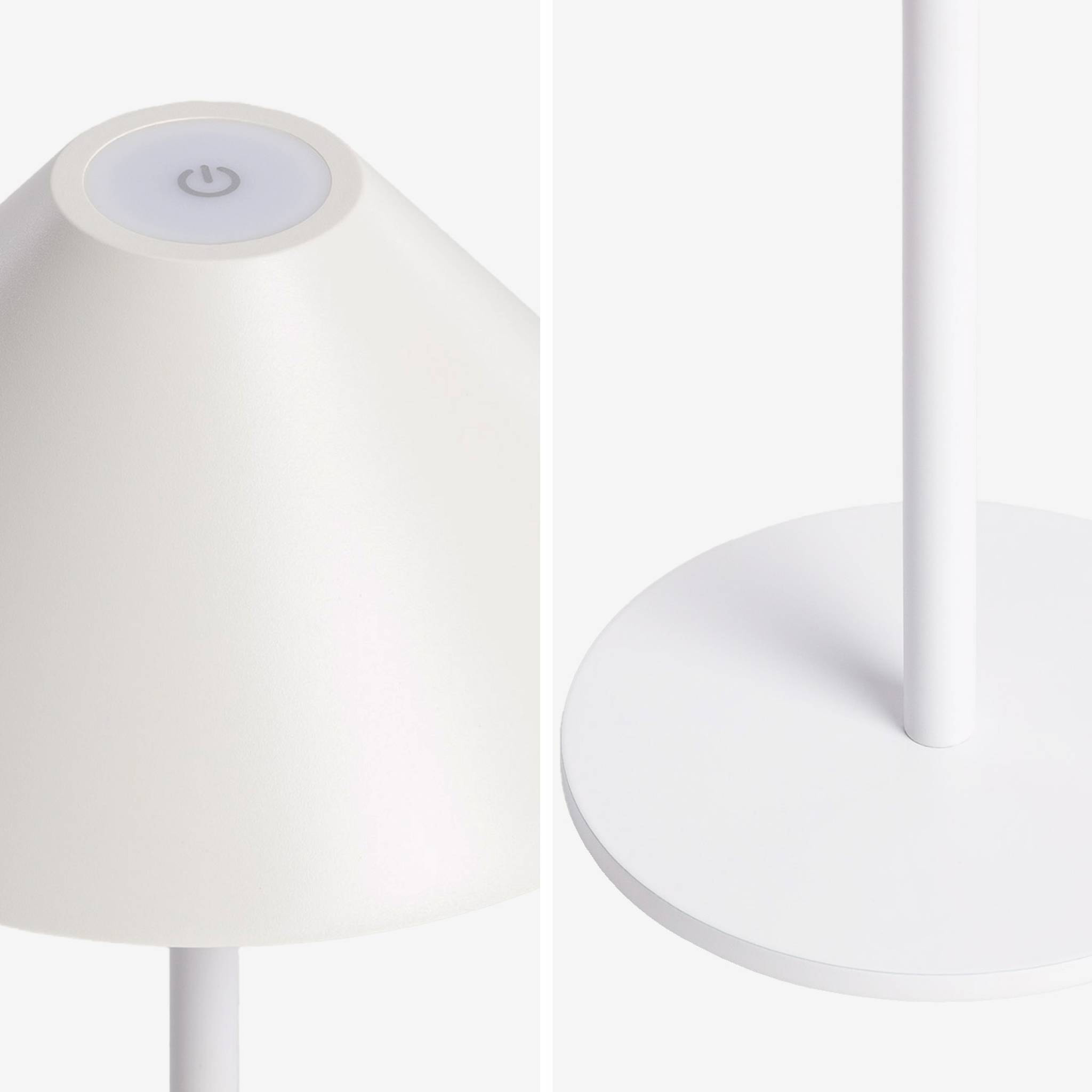Lampe de table intérieur/extérieur LED sans fil H 32cm ADAM