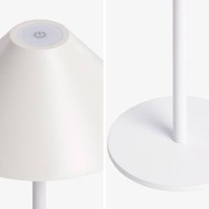 Lampe de table intérieur/extérieur LED sans fil H 32cm ADAM