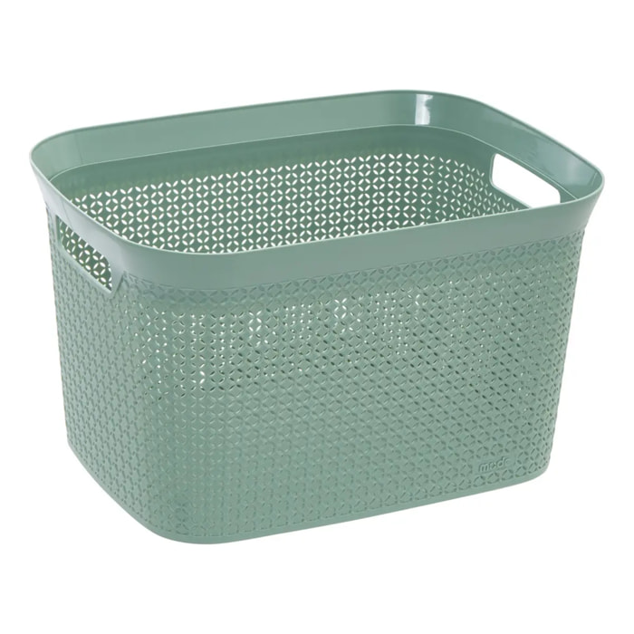 Panier 25 L Scandinave Vert