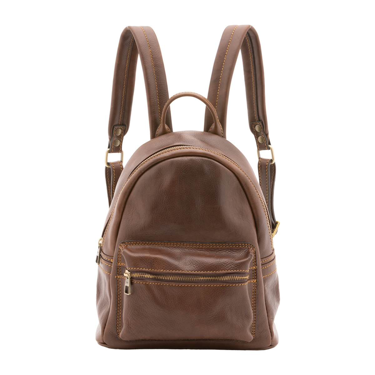 Zaino  unisex In Vera pelle Made in Italy 23x29x13 cm