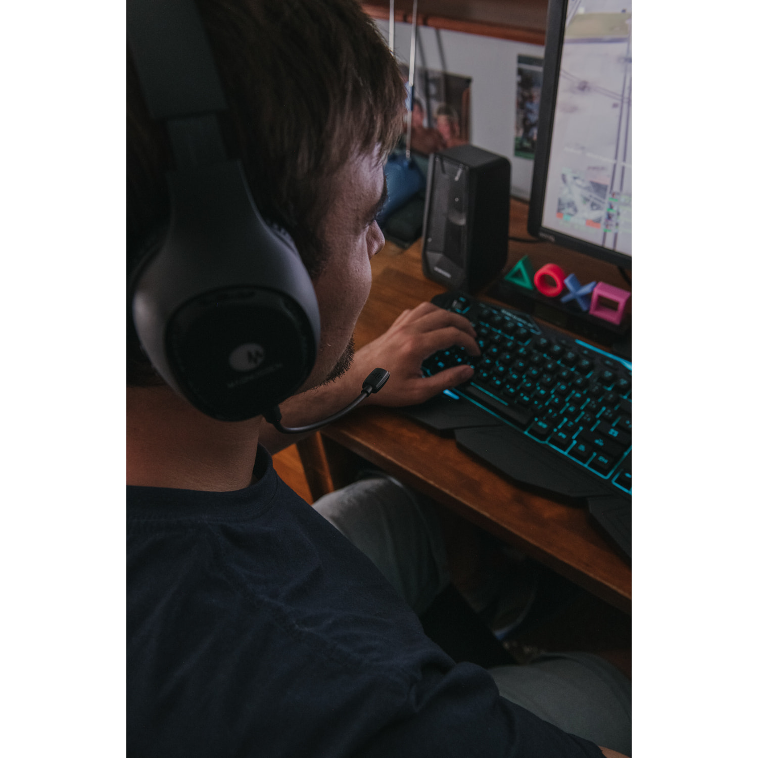 Auriculares MAGNUSSEN H5 GAMING - Negro mate