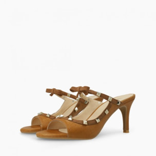 SANDALIAS MARRONES LINIUS