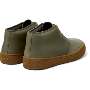 Zapatos de cordones - CAMPER Peu Terreno - Verde - Cuero liso