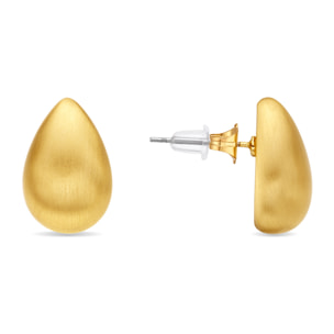 Pendientes Zismao acabado oro amarillo 18k