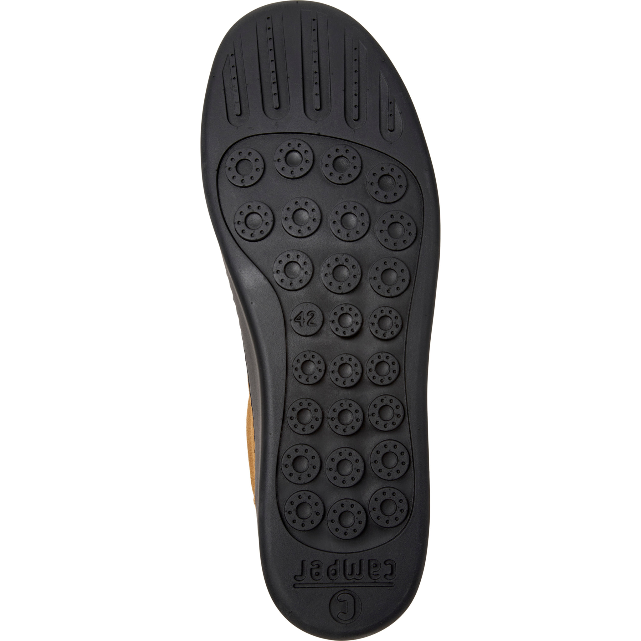 Sneakers - CAMPER Peu Touring - Marrone - Pelle scamosciata