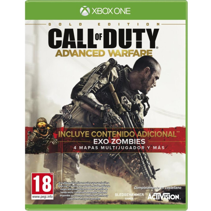 Call Of Duty Advanced Warfare Gold Xbox One