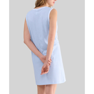 Camisón corto mujer corazones sin mangas romántico