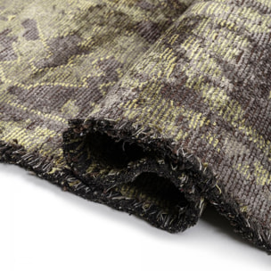 ATIMA Tapis salon kilim, Forme originale, Tissé à la main