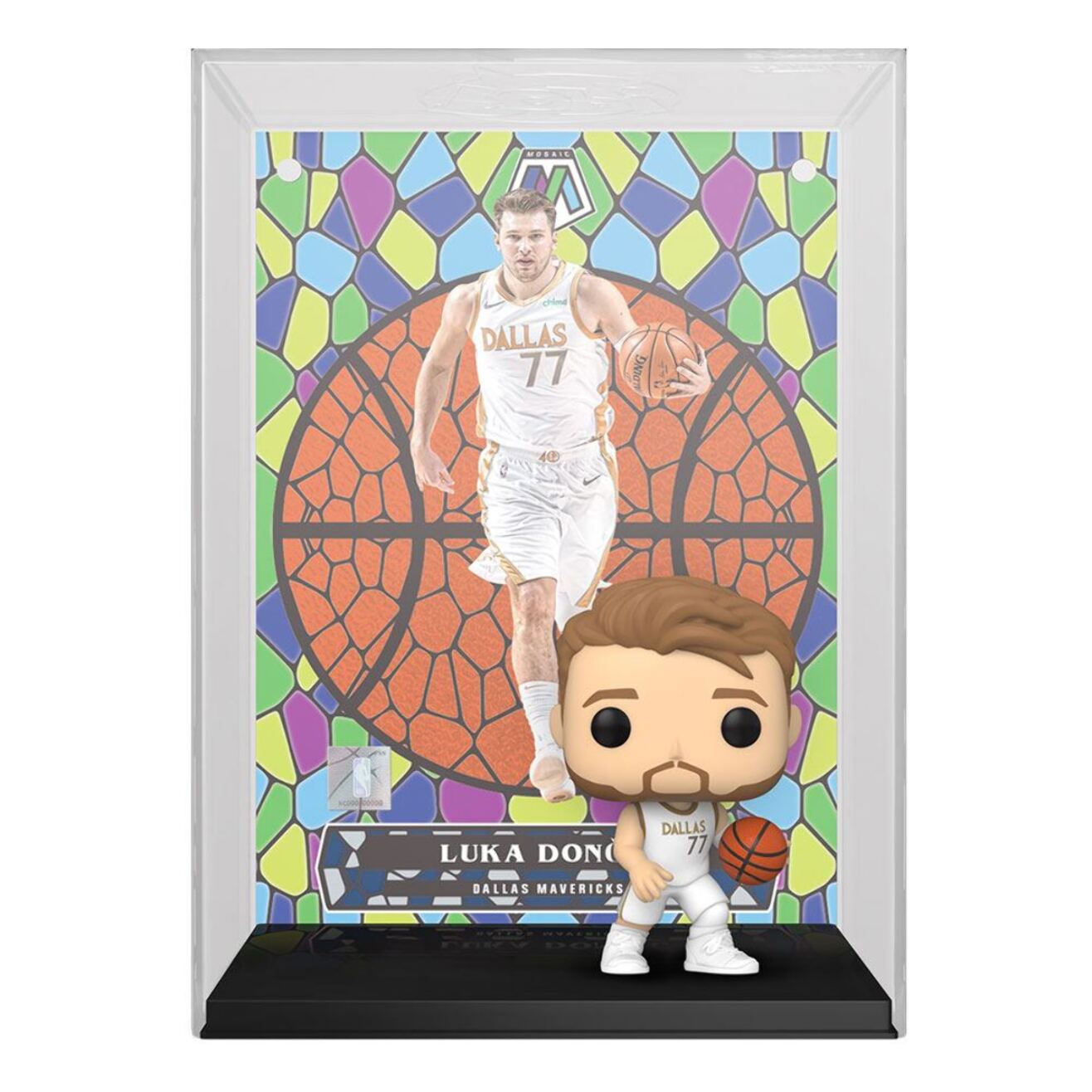 Nba Dallas Mavericks Pop! Trading Cards Vinile Figura Luka Doncic 9 Cm Funko