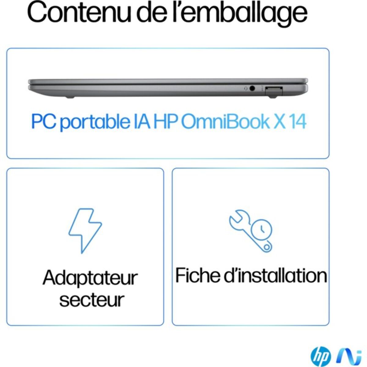 Ordinateur portable HP OmniBook X 14-fe0000nf Copilot+