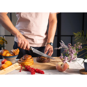 Coltello da Pane | Lama 200 mm | Acciaio Inossidabile Giapponese San-Mai