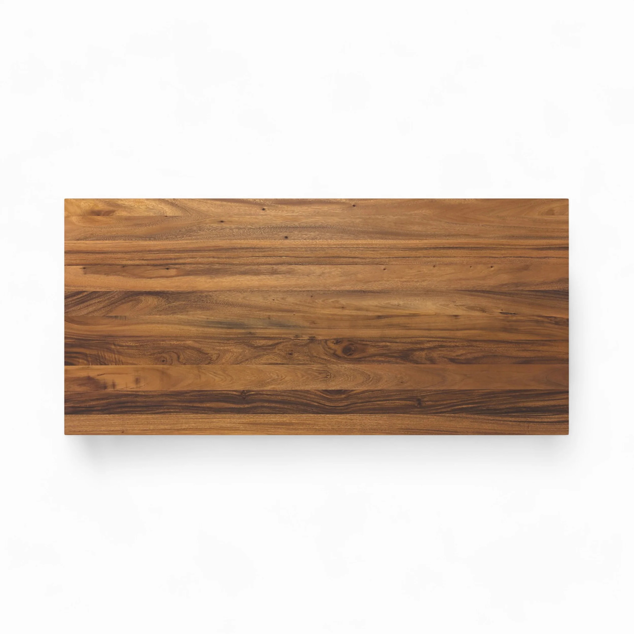 Table et chaises 8 personnes en cuir synthétique noir et bois - Surdiman