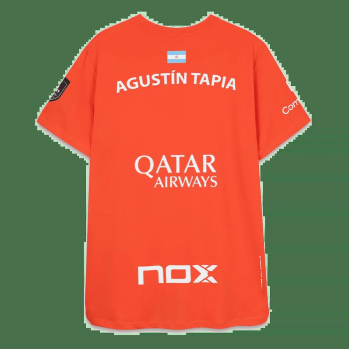 Camiseta Sponsors AT10 Rojo de Agustín Tapia 2026
