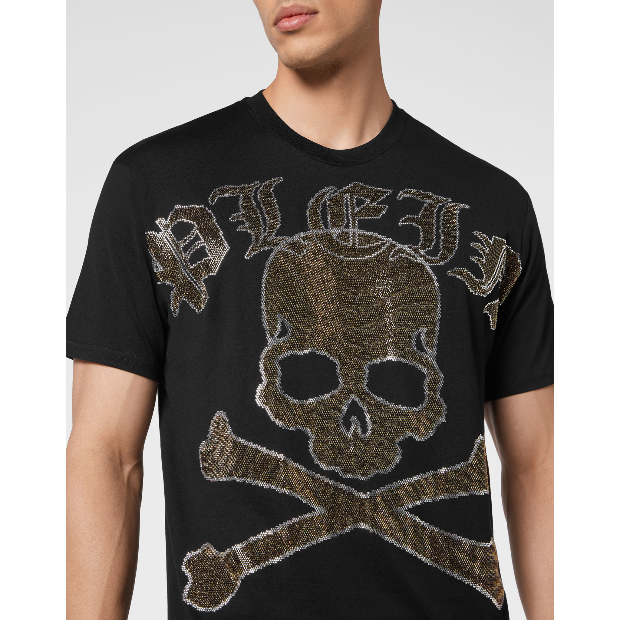 PHILIPP PLEIN Maglietta a girocollo GOTHIC PLEIN