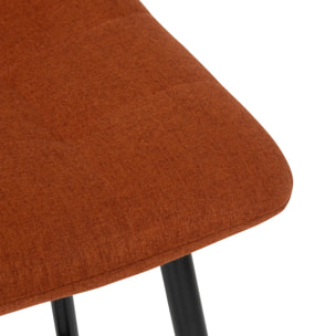Tabouret de bar "Sirac" ambre H104cm