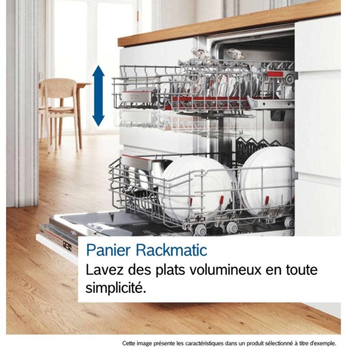 Lave vaisselle encastrable BOSCH SMV26AX01F Série 2, VarioSpeed Plus