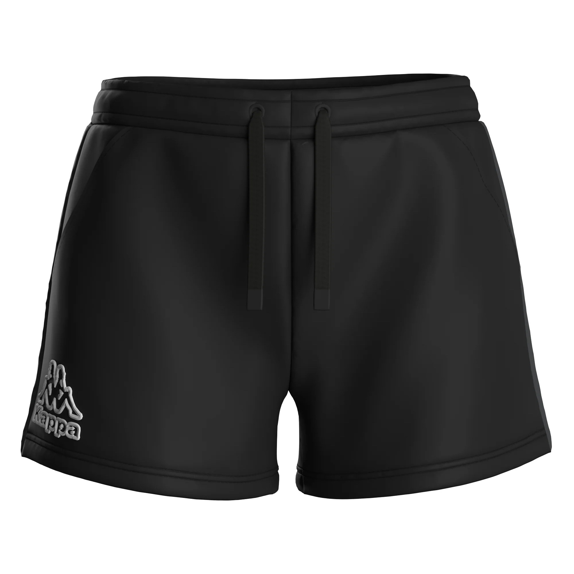 Kappa - Pantalones cortos Mujer Negro - Logo Tape Gragria