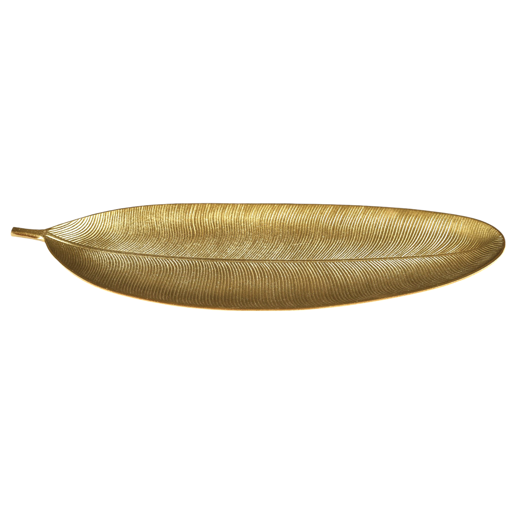 Vide Poche Feuille Dore