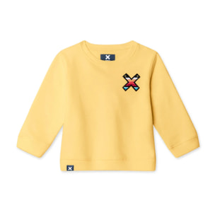 SUDADERA KIDS CLASSIC AMARILLO CLARO