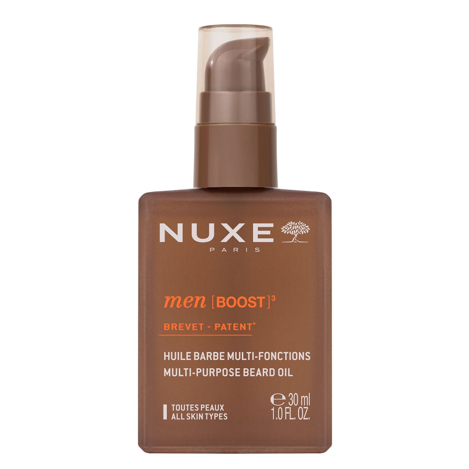 Nuxe Men [BOOST] - Huile Barbe Multi-Fonctions