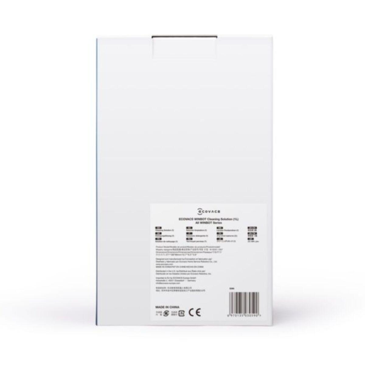 Détergent ECOVACS Nettoyage vitres concentré 1L robot lave-vitres Winbot