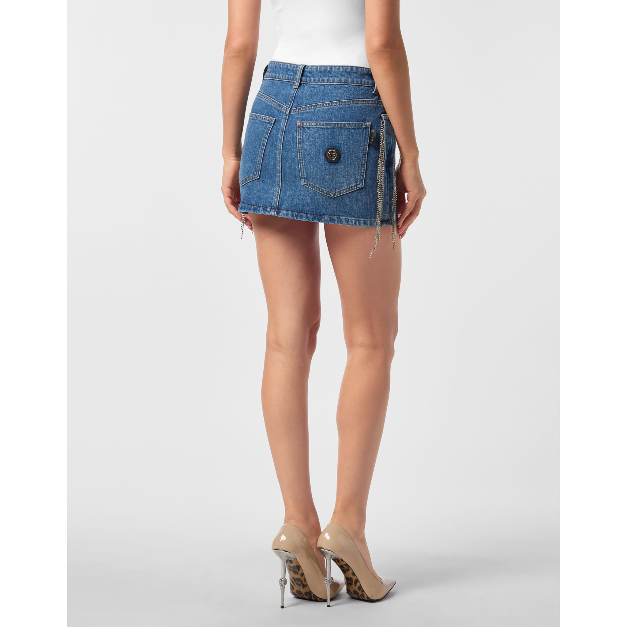 PHILIPP PLEIN Minifalda