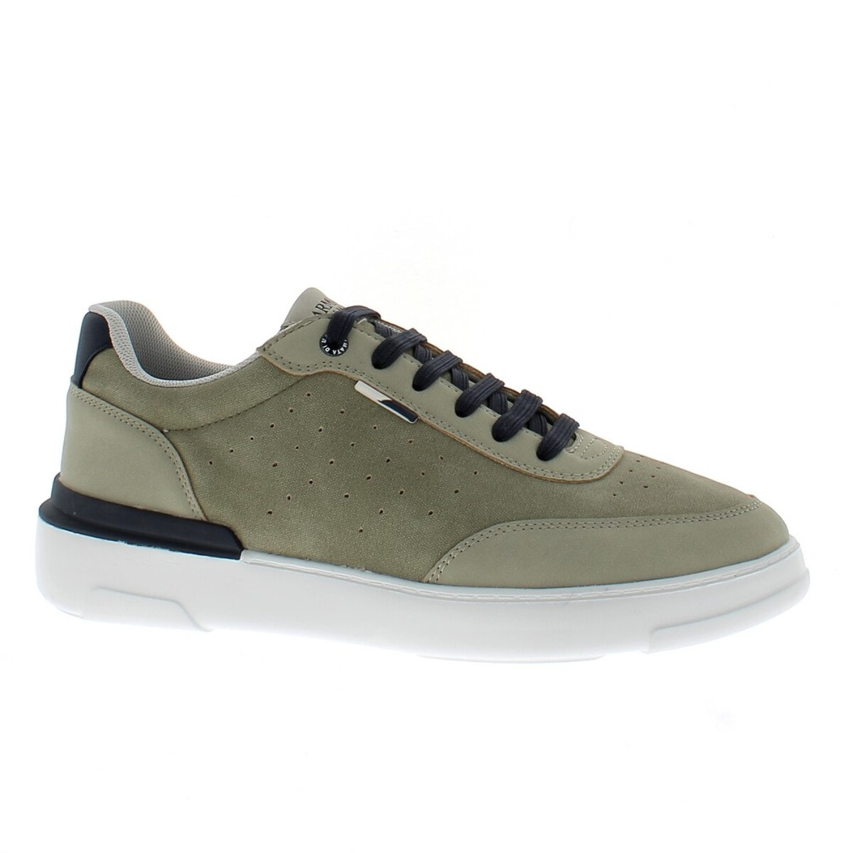 Armata di Mare Scarpe Uomo Court Sneakers Stringate con Soletta Rimovibile in Memory Foam AMU S25D740 Olive