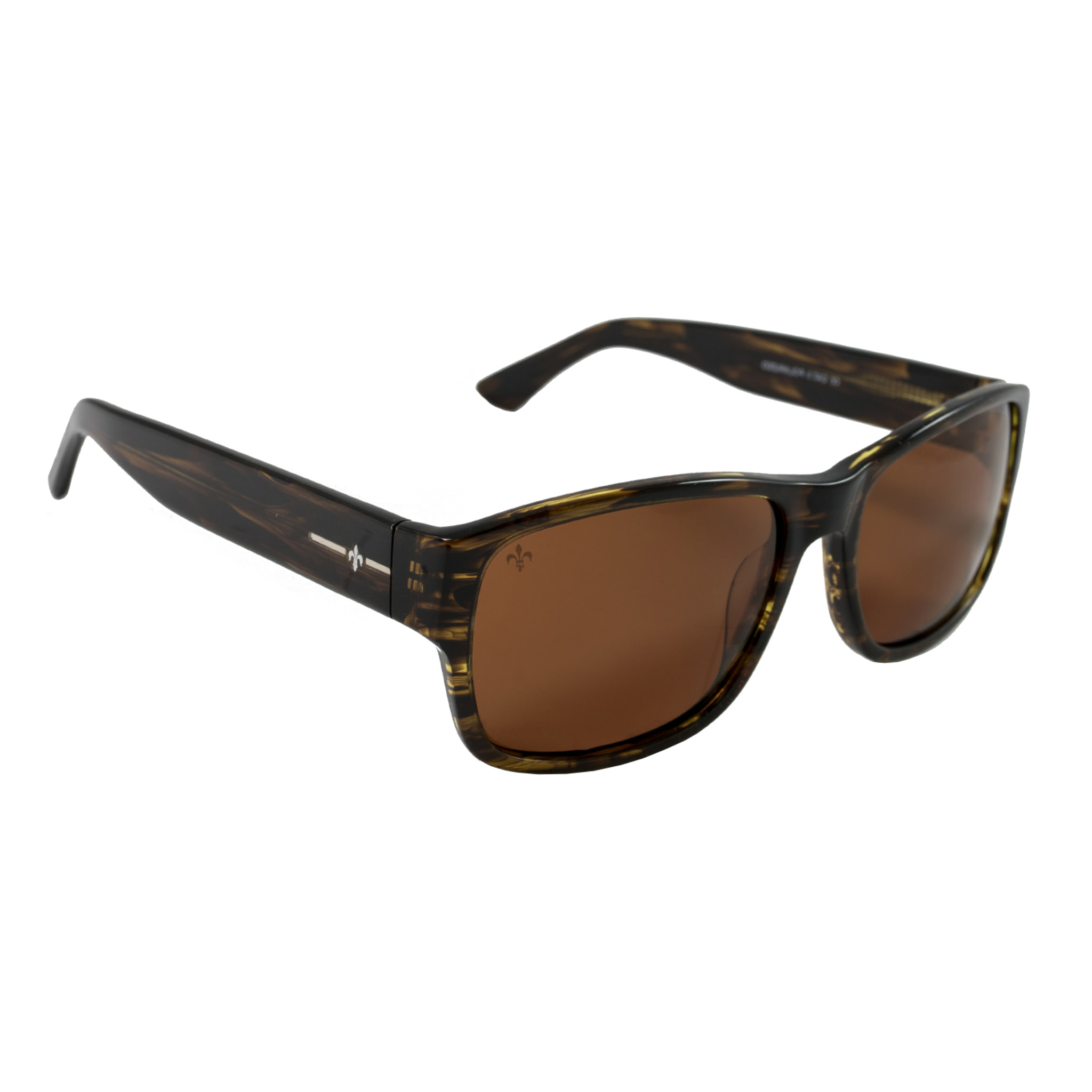 Gafas de sol LENOIR GABIN - Demi amarillo / Marrón