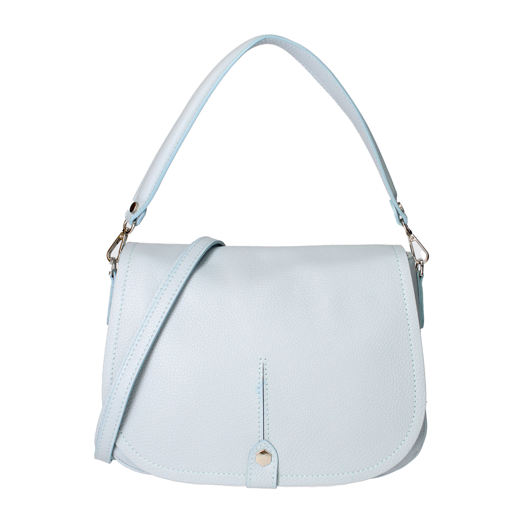 Borsa a spalla Sabina da donna In Vera pelle Made in Italy 29x20x11 cm