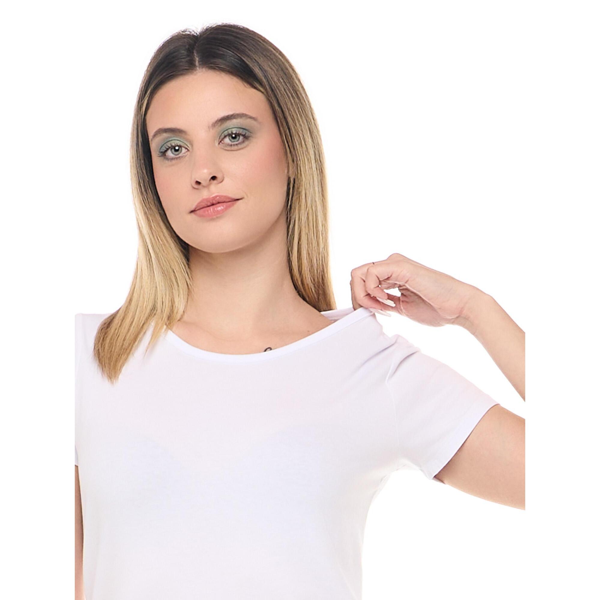 T-shirt a maniche corte da donna Leone Basic