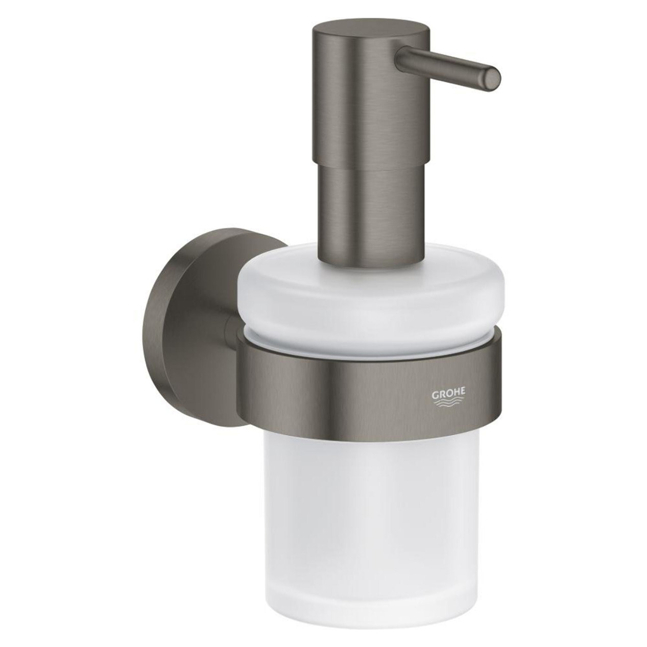 Distributeur de savon avec support - Hard Graphite brossé