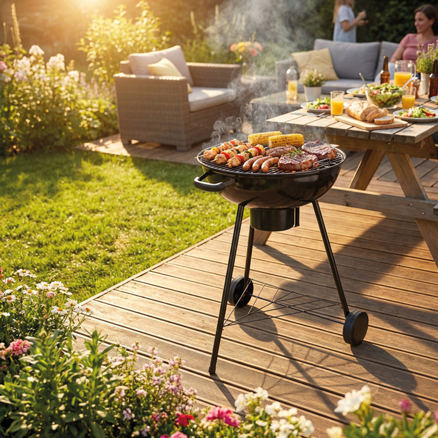 Barbecue à charbon Pampero en métal