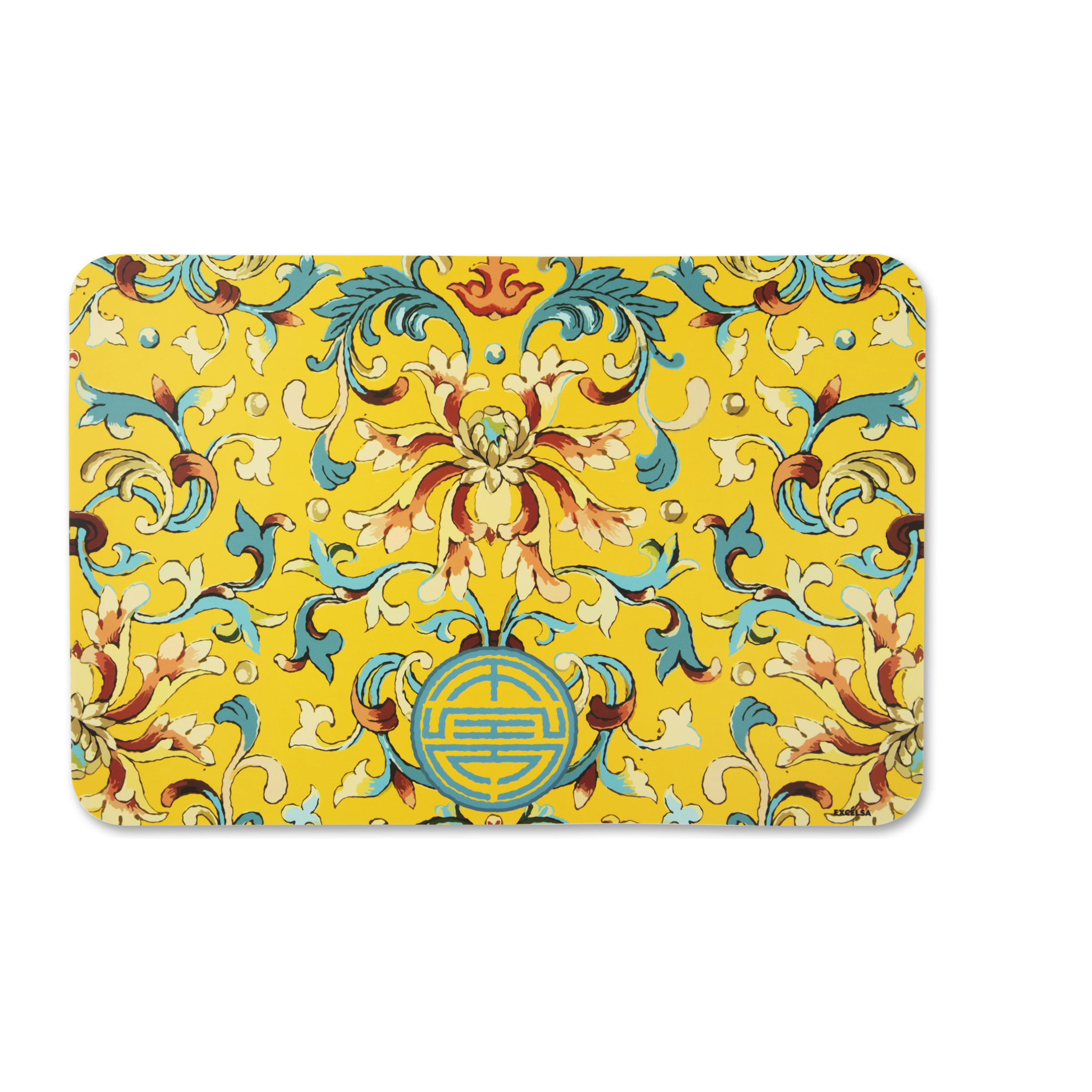 Set de 6 sets de table rectangulaires Excelsa – La Via Della Seta, Polypropylène Multicolore