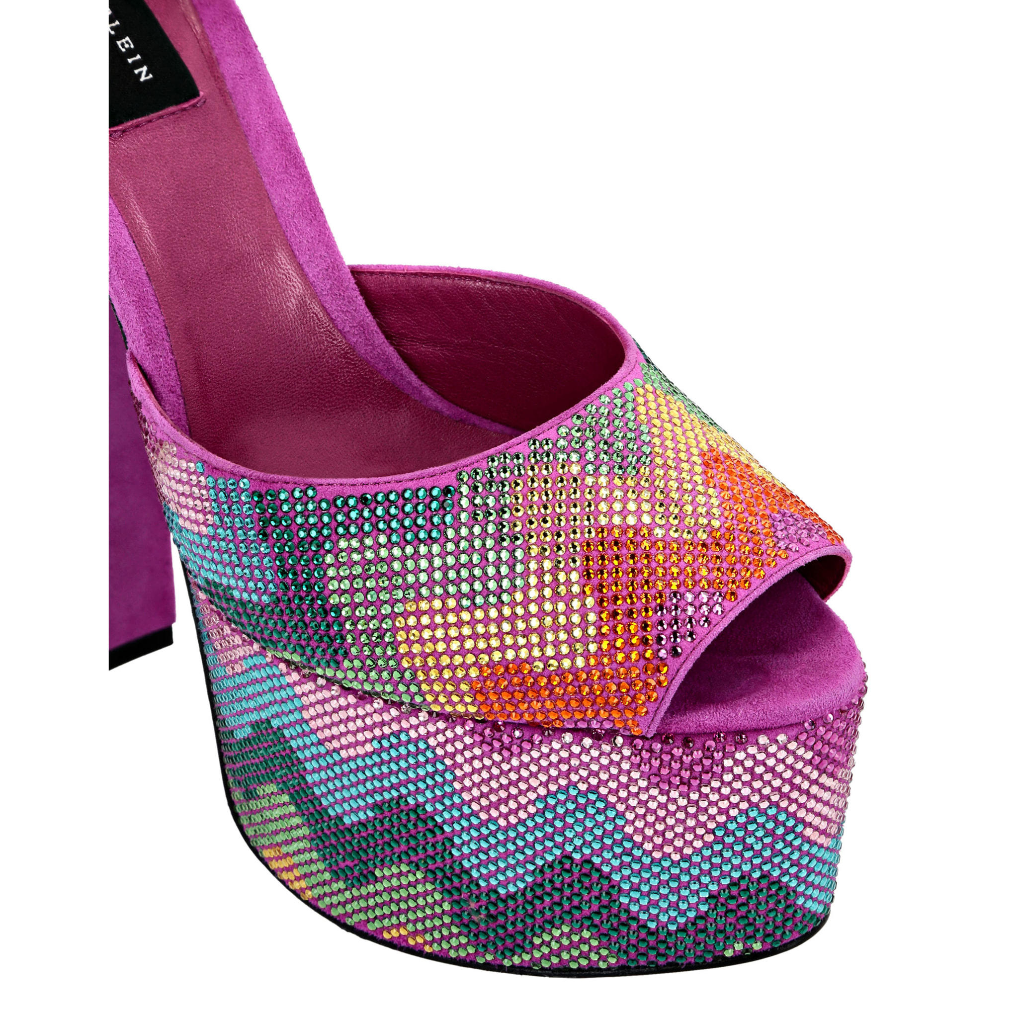 PHILIPP PLEIN Sandalias Tacones Altos RAINBOW WAVES