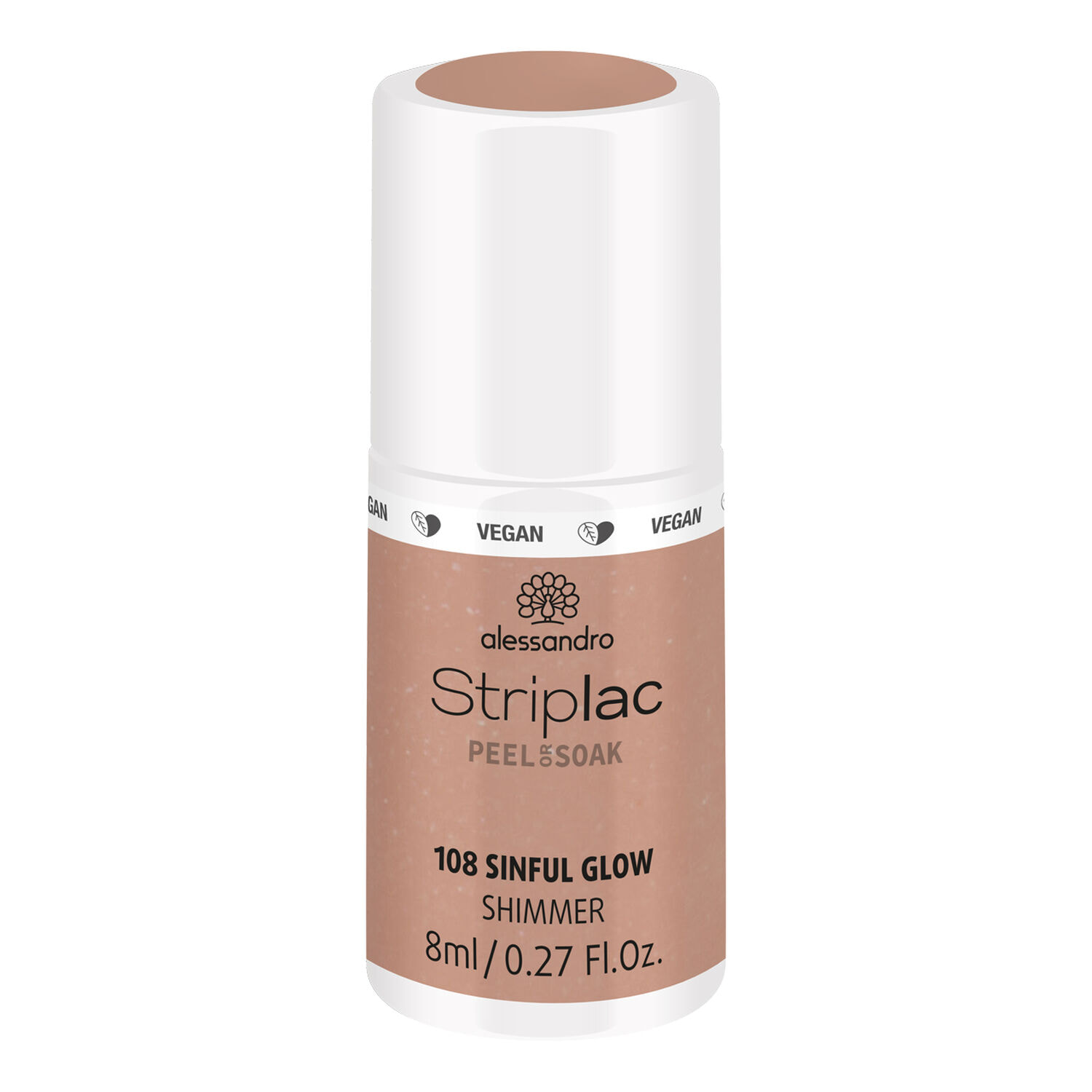 Striplac Peel or Soak - Vernis Semi-permanent - 108 Sinful Glow