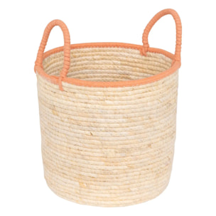 2 paniers "Wild" beige