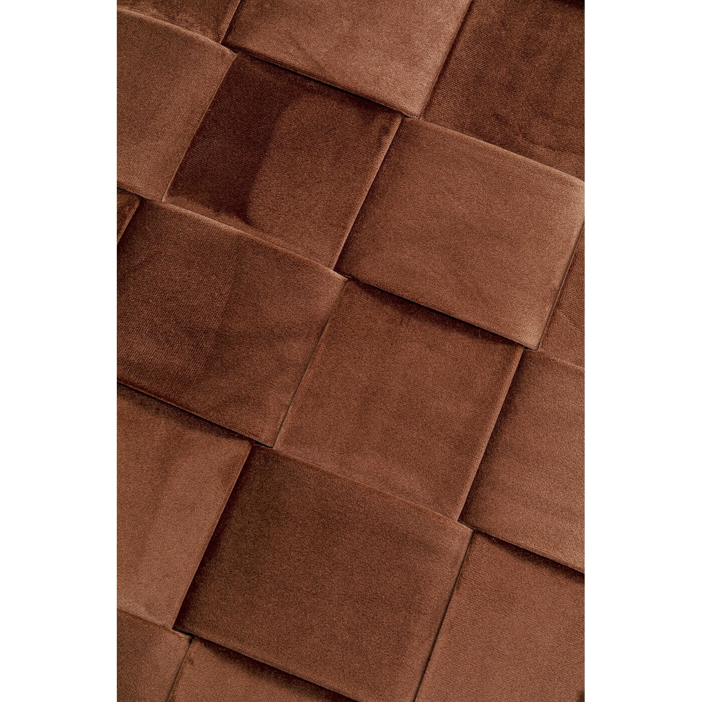 Banc-coffre Weave marron Kare Design