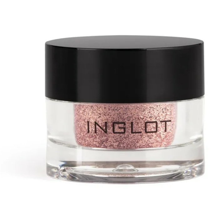INGLOT AMC Pure Pigment Eye Shadow 147, Pigmento suelto, Vegano, Brullo intenso, Color: Bronce con particulas doradas. 1,5gr
