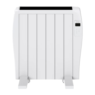 Emisor Térmico EVVO C6 Blanco V2, 900W, 6 elementos, Wifi, Control remoto, Temporizador