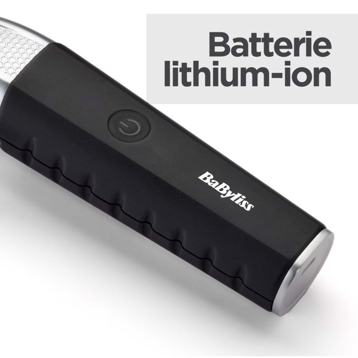 Tondeuse cheveux BABYLISS E812E Lithium Power, précision 0,8 mm, autonomie 180 mn