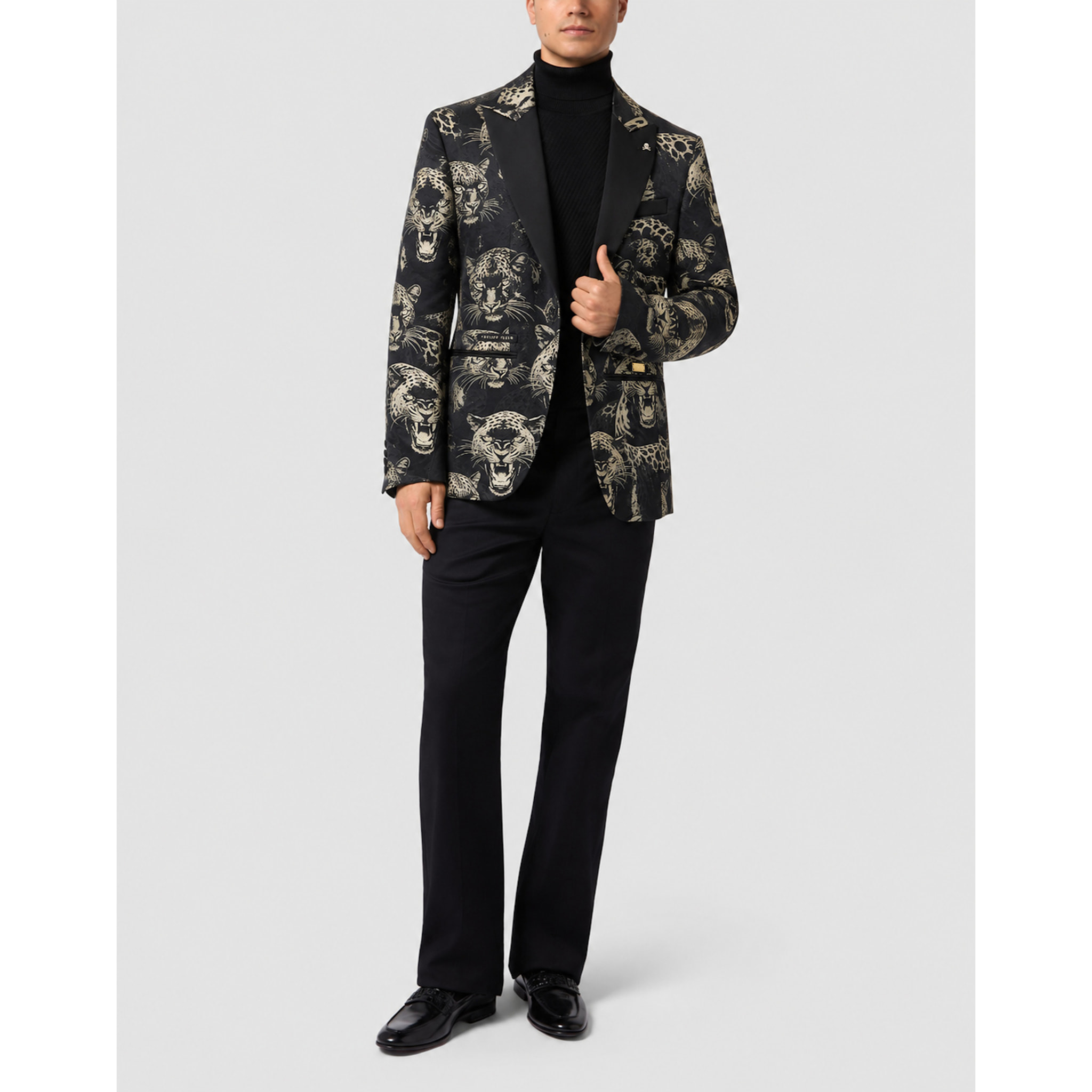 PHILIPP PLEIN Blazer LEOPARD