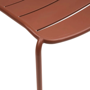 Chaise de jardin empilable Alegoria acajou