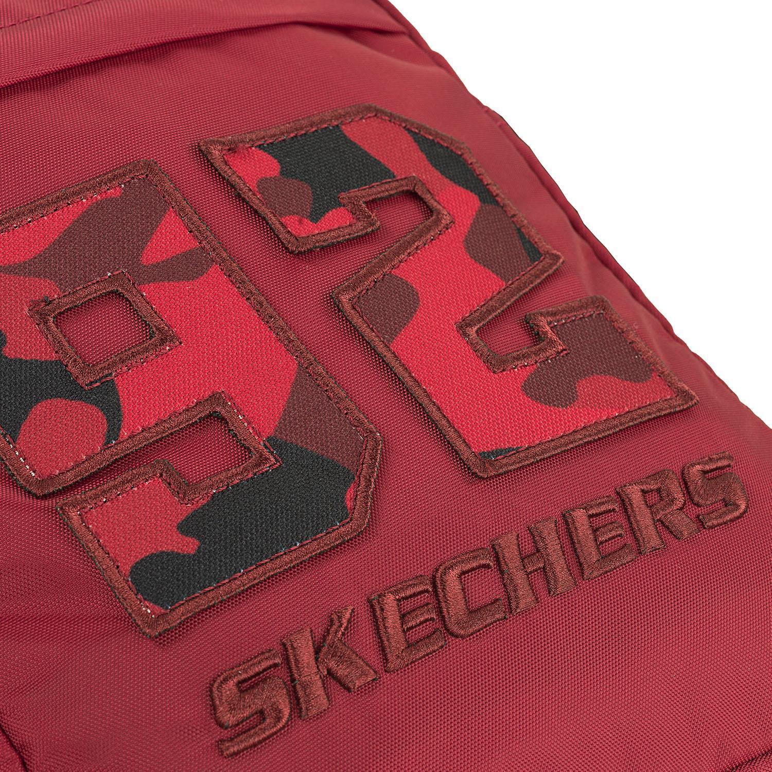 Bandolera Hombre Sintetica Skechers Georgetown Rojo