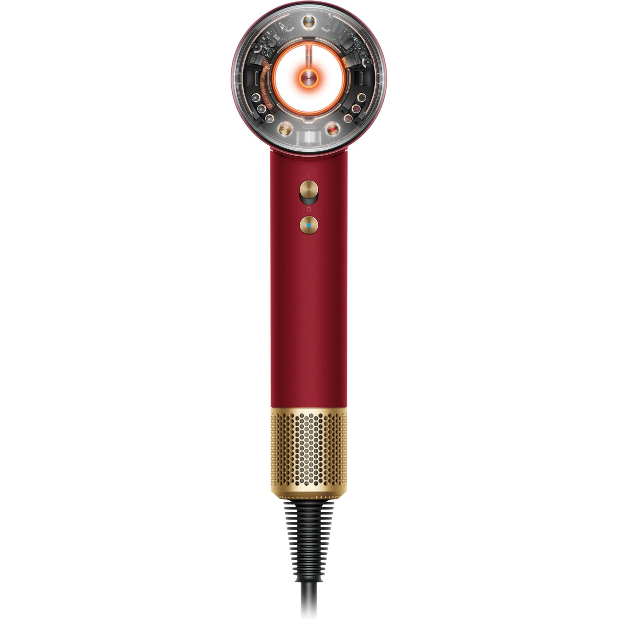 Asciugacapelli Dyson Supersonic Nural™ Lisci e mossi (Red Velvet/Gold)