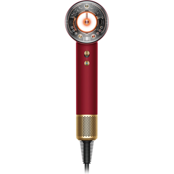 Asciugacapelli Dyson Supersonic Nural™ Lisci e mossi (Red Velvet/Gold)