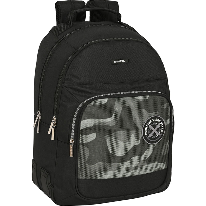Mochila doble adapt.carro safta "stone"