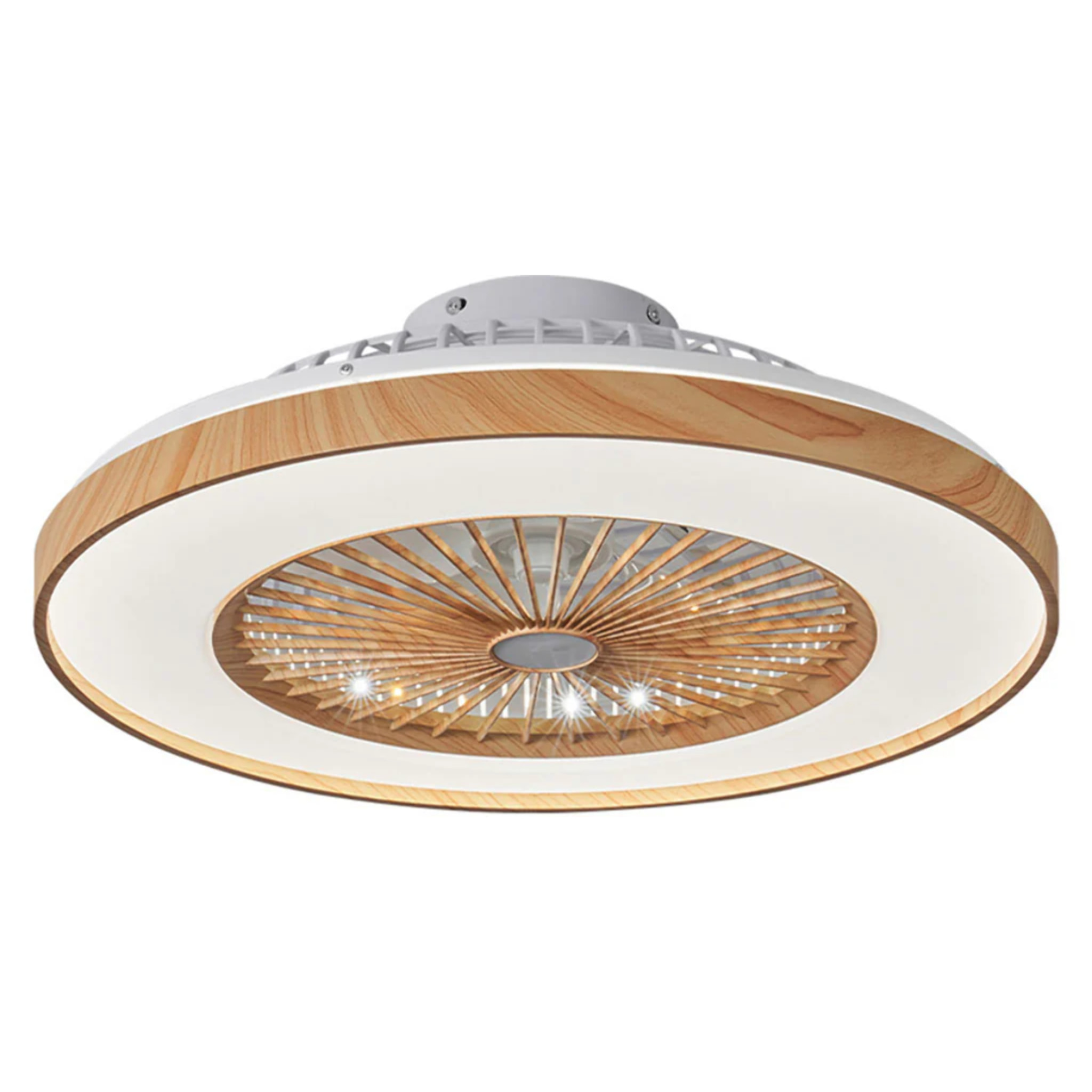 Ventilateur Plafond LED WOODIA D48CM